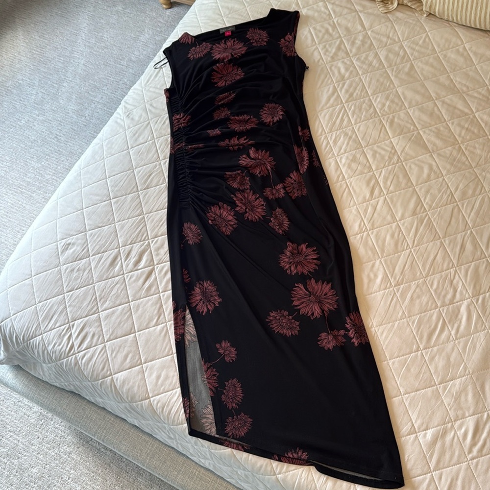 Black and pink spring/summer dress